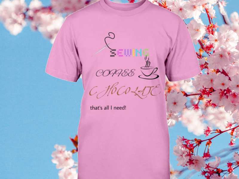 sew coffee chocolate cherry blossom promo